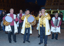 Baku celebrates last Novruz Tuesday. Azerbaijan, 15 match, 2016 